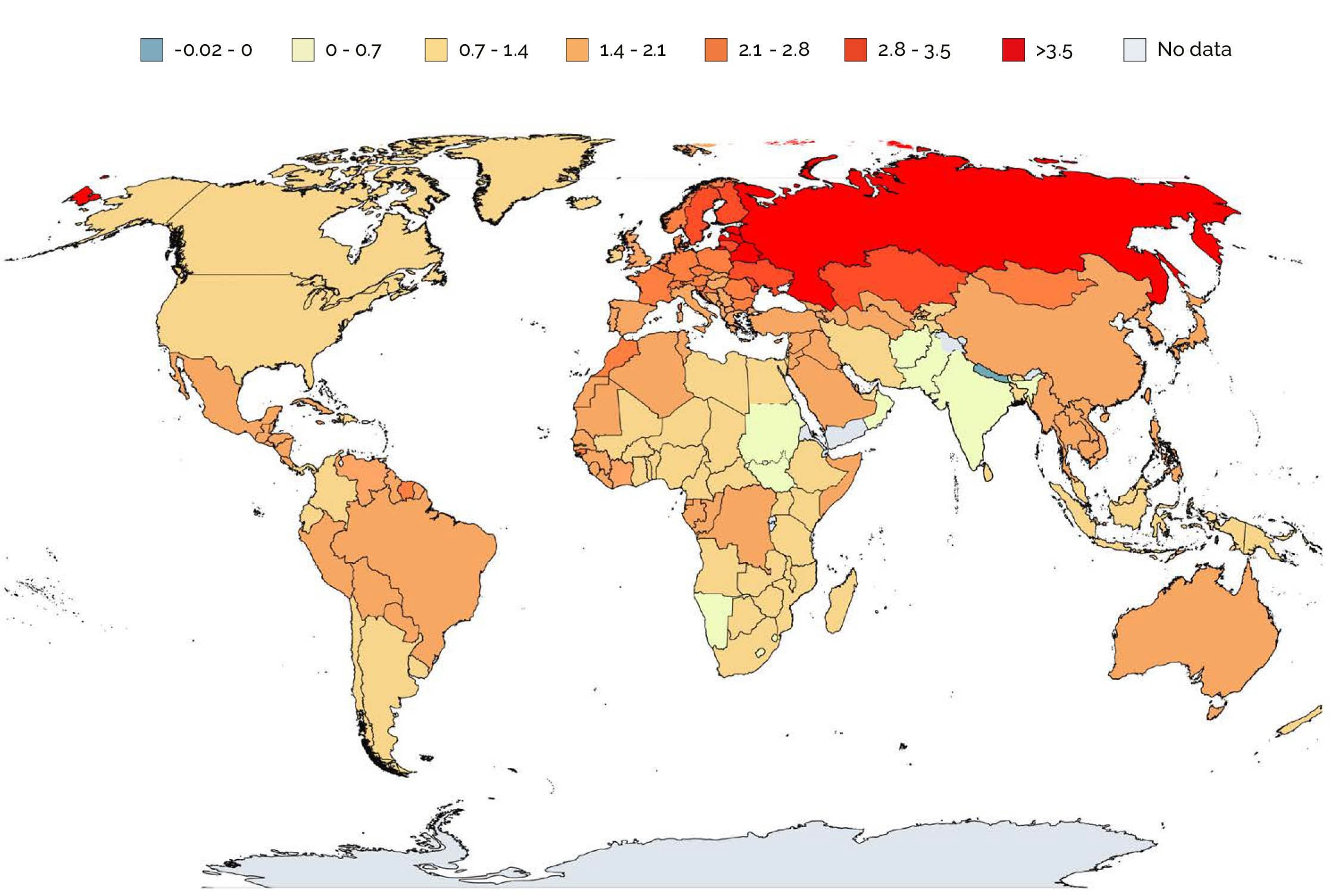 Source: FAO, 2020a modified to comply with UN, 2021.